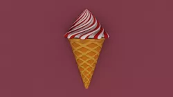 Ice Cream 3D model