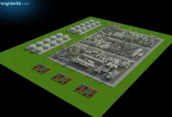 Industrial Area 3D model