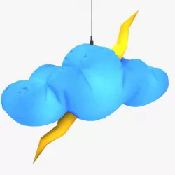 inflatable cloud 3D model