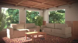 Interior scene 3D model