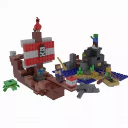 LEGO adventures on a pirate ship Low-poly  3D model