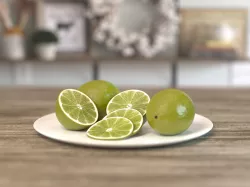 Lime Fruit 3D model