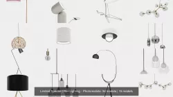 Limited Special Offer Lighting - Photorealistic 3d models 3D Model Collection