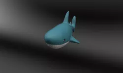 Low-Poly  Shark Low-poly  3D model
