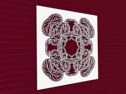 Mandala 3D model