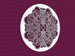 Mandala 3D model