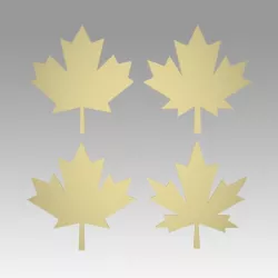 Maple tree leaf 3D model