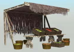 Medieval Market 3D model