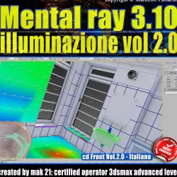 Mental Ray 3 10 In 3dsmax 2013 Vol 2 Luce e Rendering  cd front 3D model