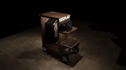 Merchandise Cart 3D model