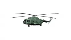 Mi-17 Helicopter Low-poly  3D model