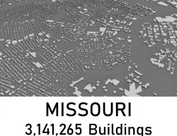 Missouri - 3141265 3D Buildings Low-poly  3D model