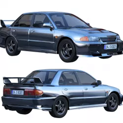 Mitsubishi Lancer Evolution 3D model