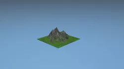 Mountain 3D model
