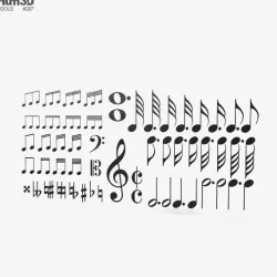 Music Note 3D model