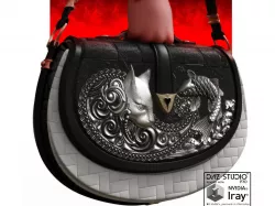 Nabis Handbag Low-poly  3D model
