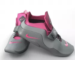 Nike Kwazi shoes 2019 model Low-poly  3D model