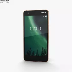 Nokia 2 Copper Black 3D model