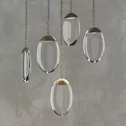 OCHRE Celestial Pebble Pendant 3D model