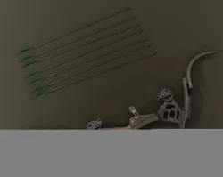Oneida Kestrel - bow and arrow 3D model