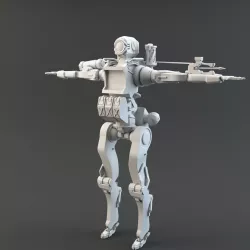 PathFinder Apex Legends LowPoly 3D model