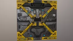 PBR tileable sci fi wall panels textures Texture