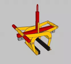 Pose bordure 3D model
