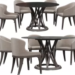 Potocco Miura chair 3D model