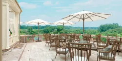 RESTAURANT WITH PANORAMIC VIEW 3D model
