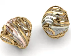 ring gold 3D model