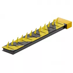 Road spikes rose 3D model