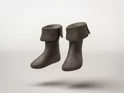Roman Armor Militar Warrior Boots  Low-poly  3D model