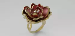 Rose Ring 3D model