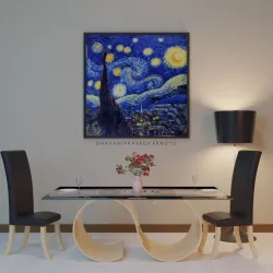 Royalty 2 seated Dining Table PBR look  3D model