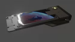 Sci-Fi DataPad 3D model