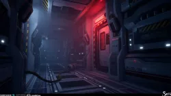 Sci-Fi Modular Corridor - 11 Assets Pack - Unreal Engine Low-poly  3D model
