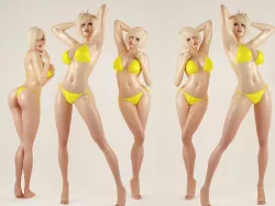 Sexy Girl Female 3D model