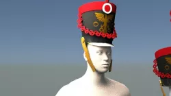 Shako 1800 version 2 3D model