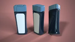 Shampoo Bottle 3D model