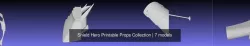 Shield Hero Printable Props Collection 