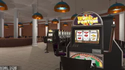 Small casino - interior and props Low-poly  3D model