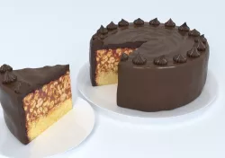 Snickers Cake  3D model