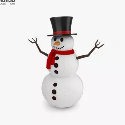 Snowman 3D model