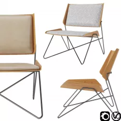 SRA1 Chair by Janine Abraham and Dirk Jan Rol 3D model