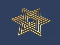 Star of David 3D model