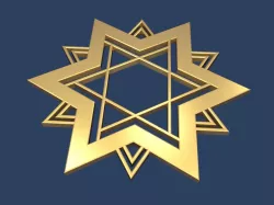 Star of David 3D model