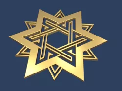 Star of David 3D model