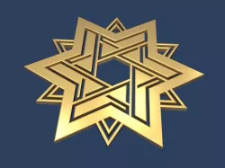 Star of David 3D model