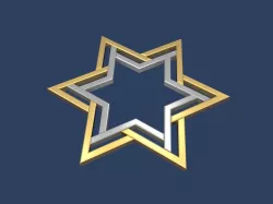 Star of David 3D model
