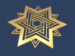 Star of David 3D model